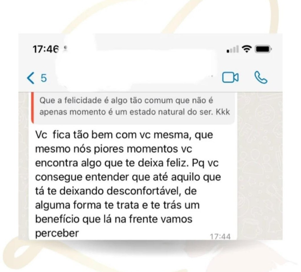 Depoimento de paciente 6